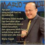 DP BBM Lucu Kata Kata Bijak Cinta Ala Mario Teguh