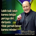 DP BBM Lucu Kata Kata Bijak Mario Teguh Dalam Bekerja