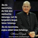 DP BBM Lucu Kata Kata Bijak Mario Teguh Tentang Emosi Wanita