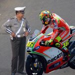 DP BBM Lucu Valentino Rossi Ditilang Polisi