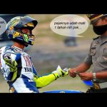 DP BBM Lucu Valentino Rossi Saat Ditilang Polisi